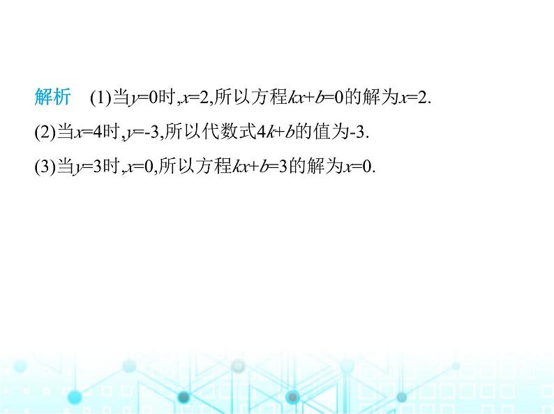 苏科版初中八年级数学上册6-6一次函数、一元一次方程和一元一次不等式课件05