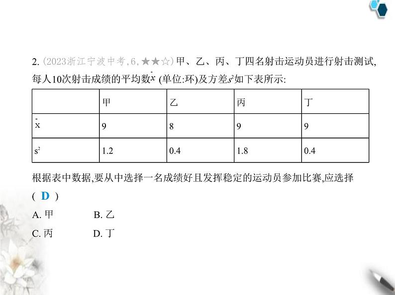 青岛版初中八年级数学上册第4章素养提优测试卷课件第4页
