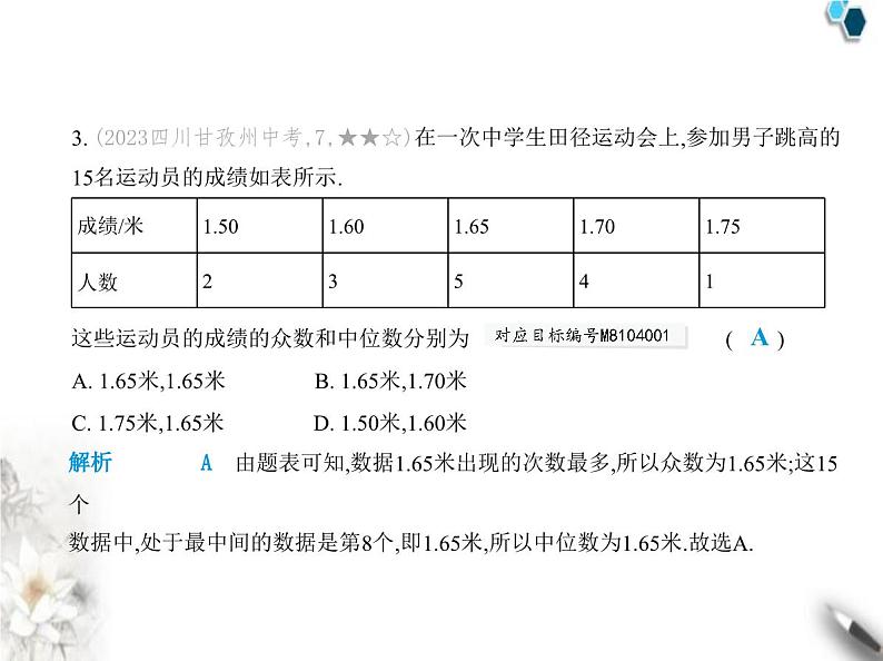 青岛版初中八年级数学上册第4章素养提优测试卷课件第6页