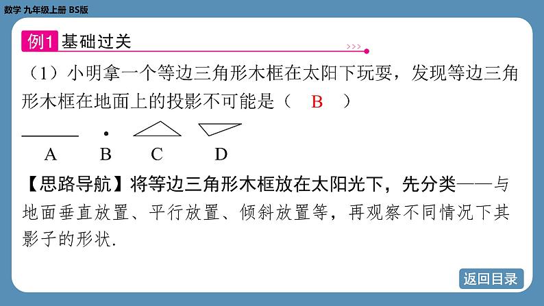 北师版九上数学5.1 投 影(第二课时) 课件第6页