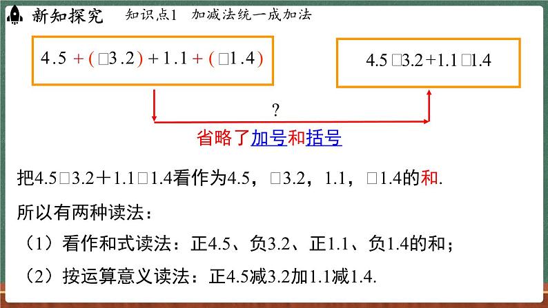 1.8 有理数的加减混合运算-课件 2024-2025学年华东师大版(2024)数学七年级上册第7页
