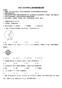 浙江省义乌市六校考2022-2023学年数学九年级第一学期期末统考试题含解析