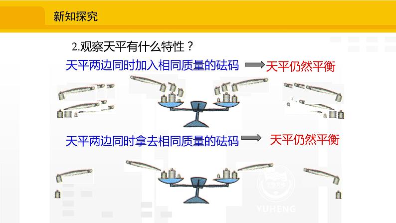 北师大版(2024版)七年级数学上册课件 5.2.1等式的基本性质05