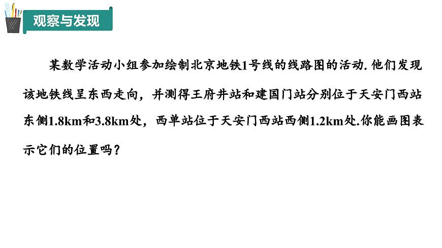 1.3 數(shù)軸（同步課件）第4頁