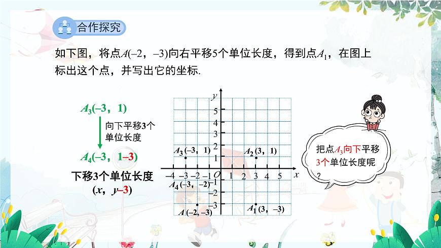 八數(shù) 滬科 上冊 11.2 圖形在坐標系中的平移 PPT課件第8頁