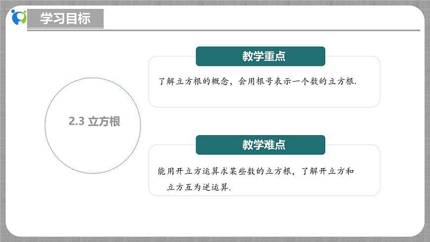 北師大版數(shù)學(xué)八年級(jí)上冊(cè) 2.3 立方根 課件第3頁(yè)