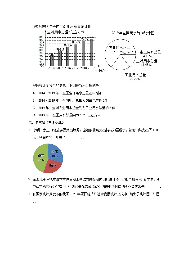 6.3 从统计图分析数据的集中趋势(课件+教学设计+导学案+同步练习)03
