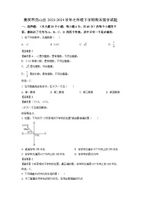 [数学][期末]重庆市巫山县2023-2024学年七年级下学期期末试题(解析版)