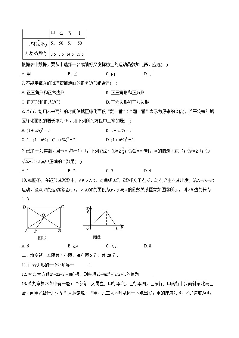 2023-2024学年安徽省六安市霍邱县八年级(下)期末数学试卷(含详细答案解析)第2页