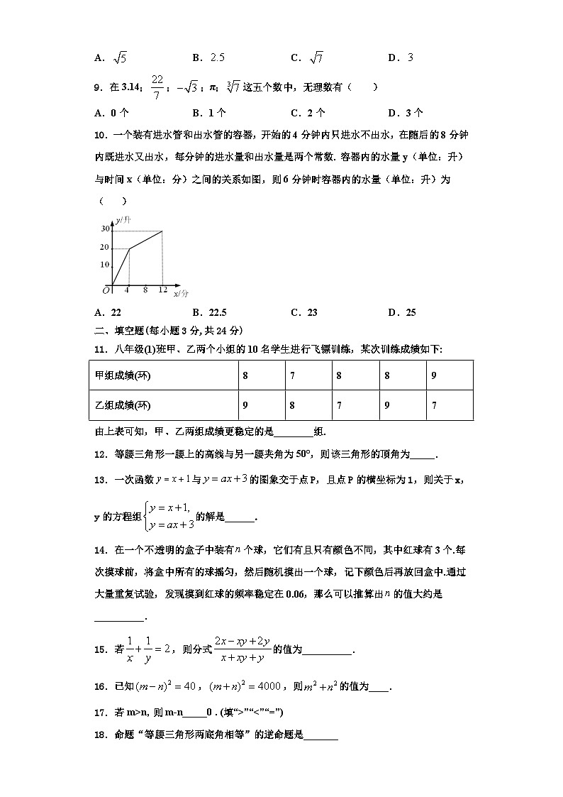 辽宁省昌图县2023-2024学年八年级数学第一学期期末统考模拟试题【含解析】第3页
