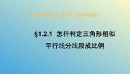 青岛版九年级上册1.2 怎样判定三角形相似优秀教学课件ppt