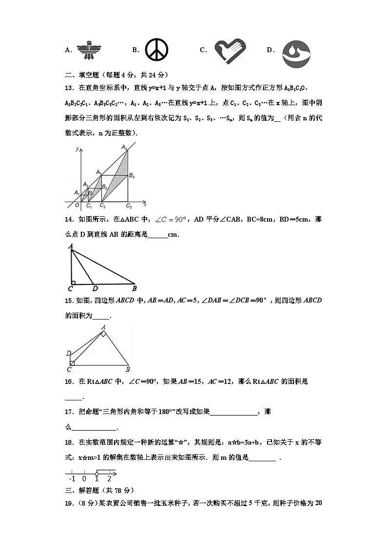 辽宁省锦州市第十九中学2023-2024学年数学八年级第一学期期末学业质量监测试题【含解析】第3页