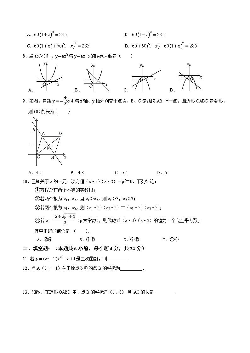 数学(考试版)第2页