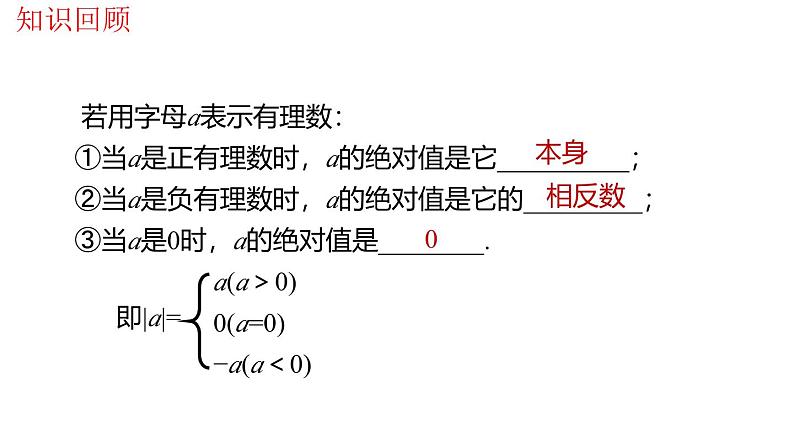 北师大版(2024年新教材)七年级上册数学第二章 有理数及其运算 复习课件第7页