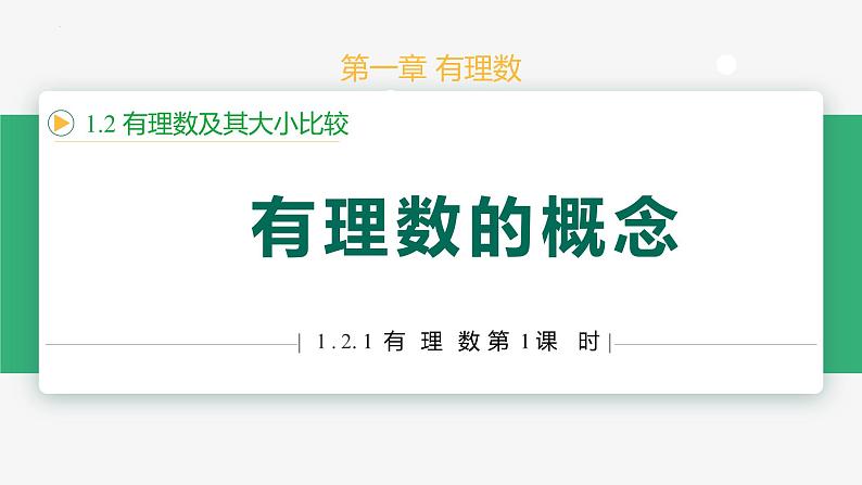 【人教版】七上数学 1.2.1有理数(教学课件)01