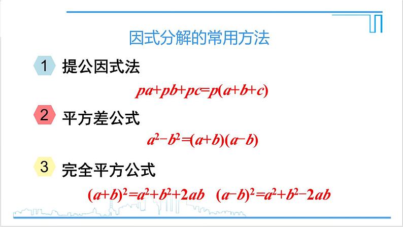 人教版初中数学八上第14章 整式的乘法与因式分解 章末复习 课件07