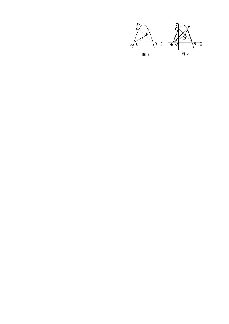 專項(xiàng)素養(yǎng)綜合全練（四）二次函數(shù)與幾何圖形的綜合練習(xí)（含解析）青島版數(shù)學(xué)九年級(jí)下冊(cè)第2頁
