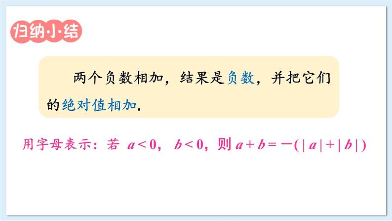 1.4.1 有理数的加法 第1课时 课件 2024-2025学年湘教版七年级数学上册07