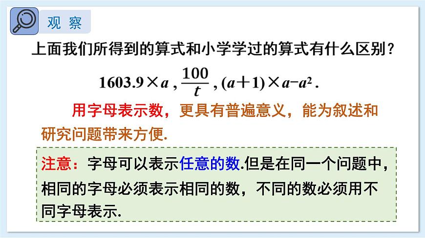 2.1 代數(shù)式的概念和列代數(shù)式 第1課時(shí) 課件 2024-2025學(xué)年湘教版七年級(jí)數(shù)學(xué)上冊(cè)第6頁(yè)