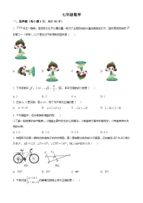 河南省信阳市浉河区2023-2024学年七年级下学期期末数学试题(原卷版+解析版)