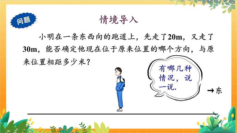 华师2024版数学七年级上册 第1章 1.6.1 有理数的加法法则 PPT课件第2页