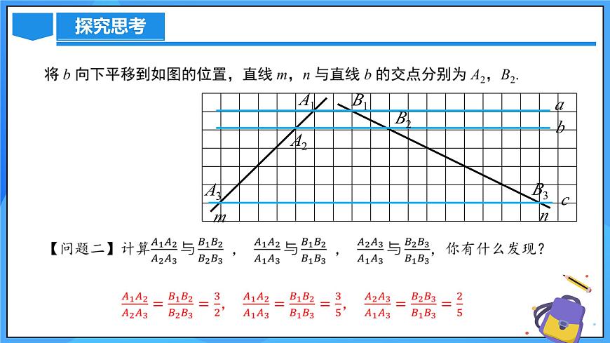 北師大版數(shù)學九年級上冊 4.2 平行線分線段成比例 課件第6頁