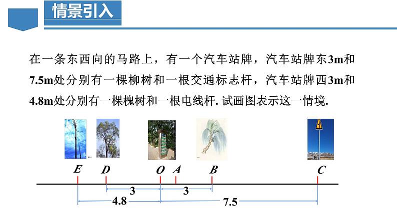 【核心素养】人教版数学七年级上册 1.2.2 数轴(教学课件)第4页
