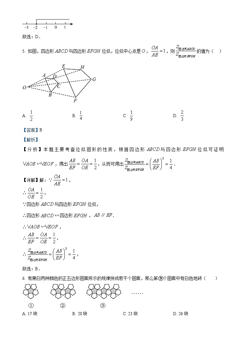 重庆市育才中学校2023-2024学年九年级下学期开学数学试题(解析版)第3页