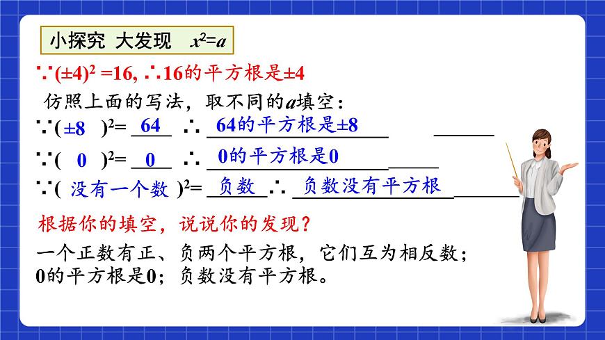 浙教版數(shù)學(xué)七上3.1《平方根》課件第4頁
