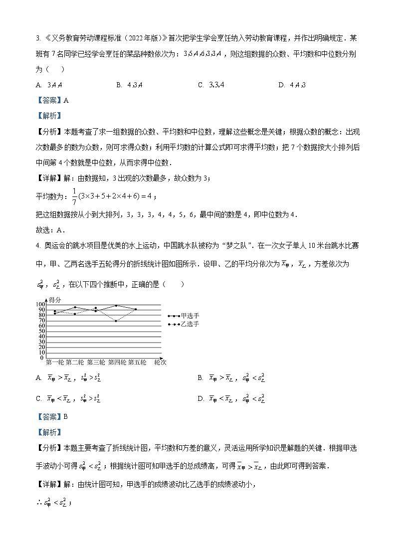 河南省信陽市新縣2023-2024學年八年級下學期期末數(shù)學試題（解析版）第2頁
