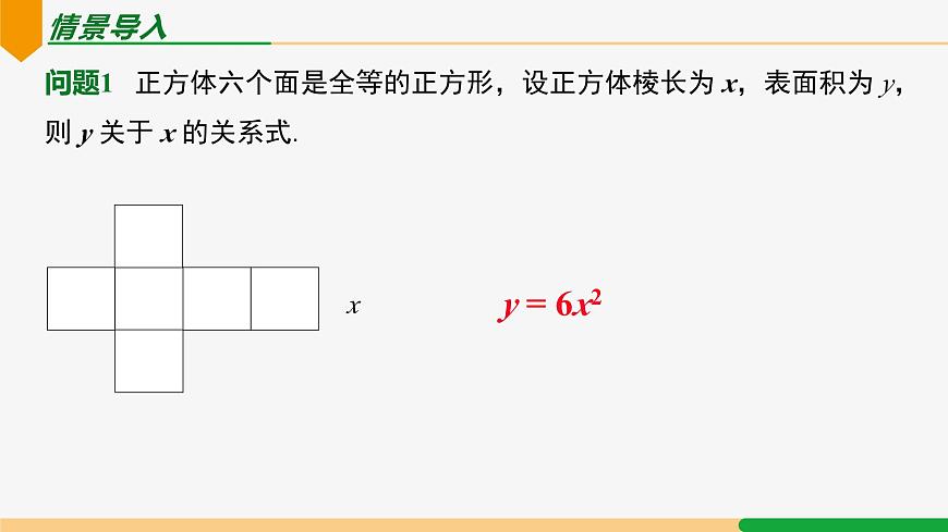 22.1.1 二次函數(shù)-2024-2025學(xué)年九年級數(shù)學(xué)上冊教材配套同步課件(人教版)第5頁