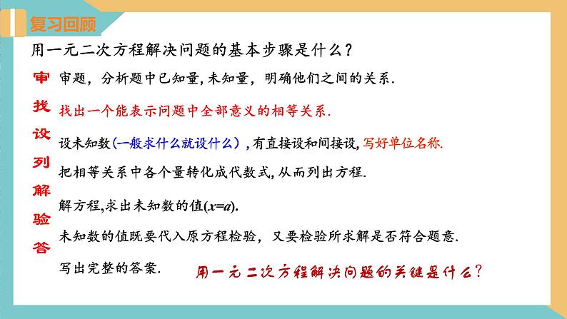 1.4用一元二次方程解决问题(第2课时 市场营销问题)(课件)2024秋九年级数学上册同步(苏科版)03