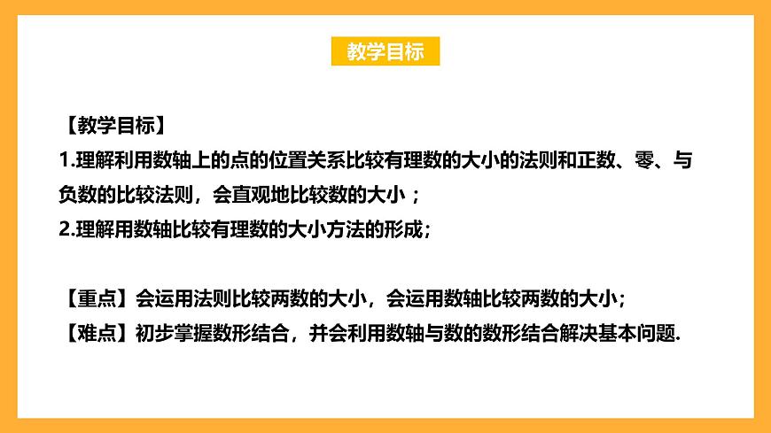 華師大版數(shù)學(xué)七上 2.2.2《在數(shù)軸上比較數(shù)的大小》課件第2頁