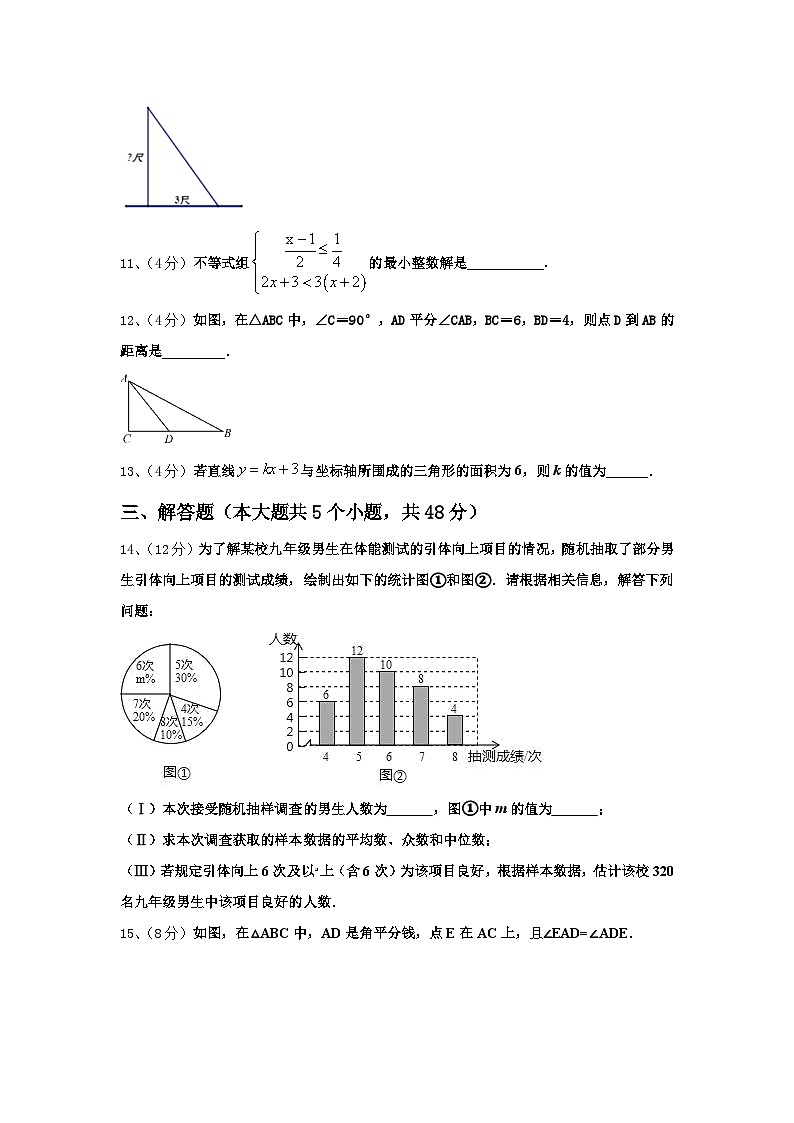 2024-2025学年福建省邵武市四中学片区数学九年级第一学期开学监测模拟试题【含答案】第3页
