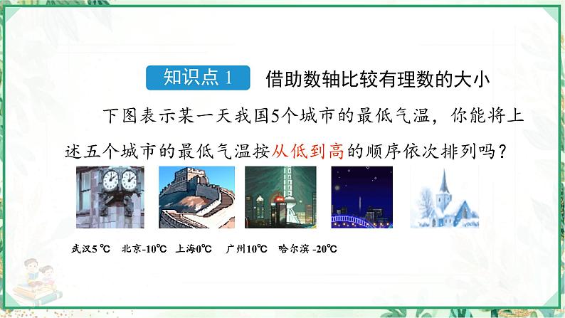 人教版2024-2025学年七年级数学上册1.2.5 有理数的大小比较(课件)04