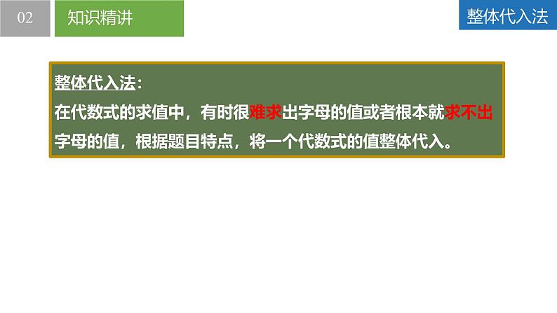 3.2.2代数式——特殊方法求值、规律问题(同步课件) 七年级数学上册同步堂(苏科版2024)第5页