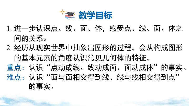 北师大版(2024)数学七年级上册 同步备课1.1.2点、线、面、体 课件02