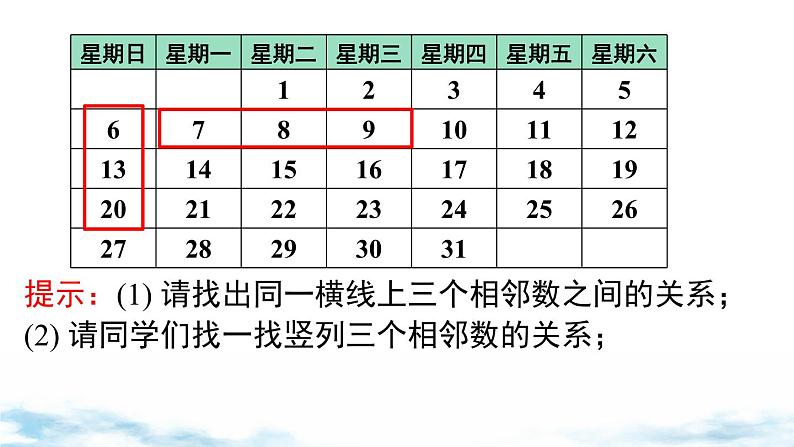 北师大版(2024)数学七年级上册 同步备课3.3 探索与表达规律 课件第5页