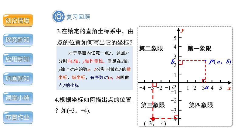 3.2《平面直角坐标系 第2课时》北师大版八年级数学上册教学课件第4页