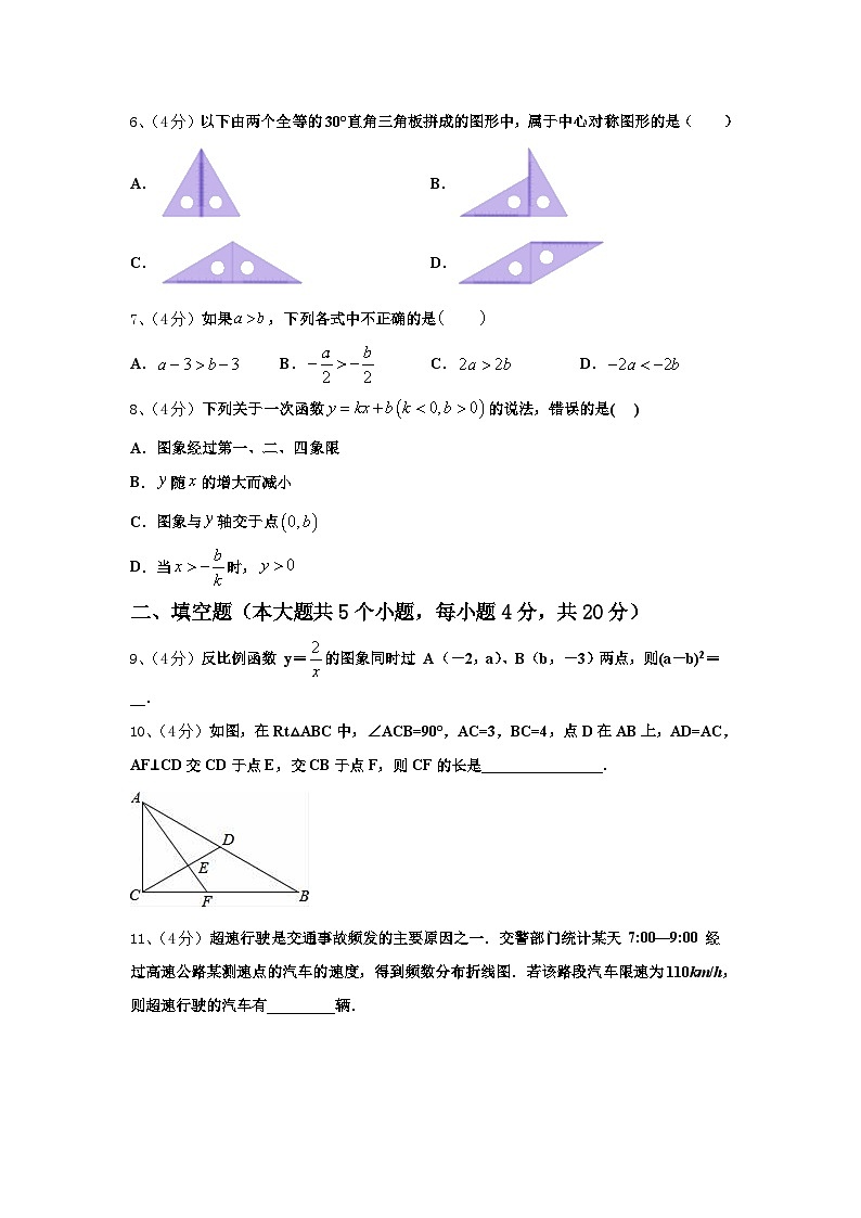 2024-2025学年河北省邯郸市武安市九年级数学第一学期开学学业水平测试试题【含答案】第2页