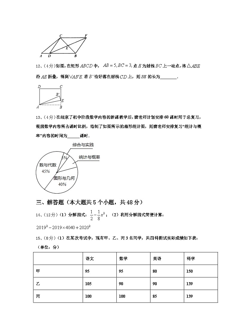 2024-2025學(xué)年河南省禹州市九年級數(shù)學(xué)第一學(xué)期開學(xué)達(dá)標(biāo)測試試題【含答案】第3頁