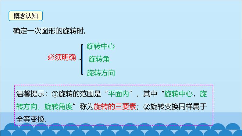 23.1 第1课时 旋转的概念及性质 人教版数学九年级上册课件第6页