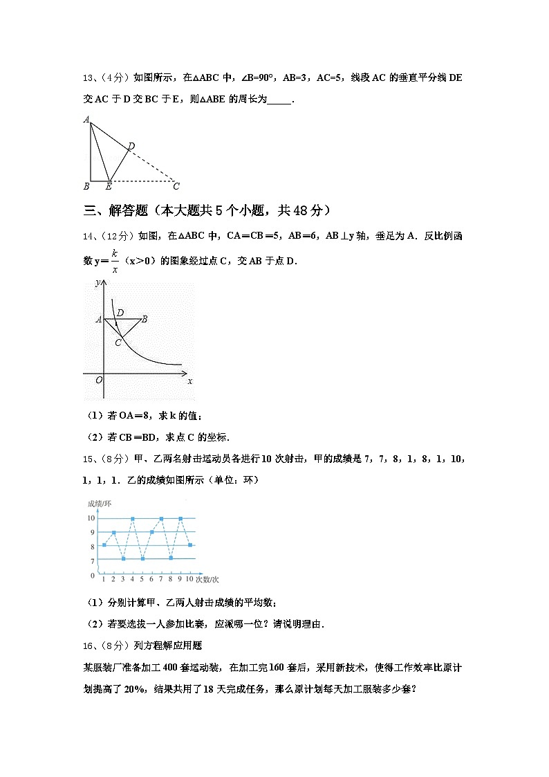 2024-2025學(xué)年山東省安丘市紅沙溝鎮(zhèn)紅沙溝中學(xué)九上數(shù)學(xué)開學(xué)聯(lián)考模擬試題【含答案】第3頁