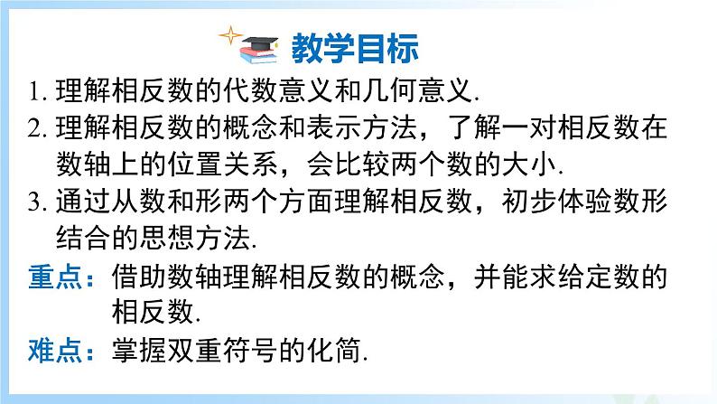 华东师大版(2024)七年级数学上册1.3 相反数 同步课件第2页