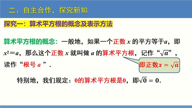 2.2 平方根第1课时(同步课件)八年级数学上册同步课堂(北师大版)第6页