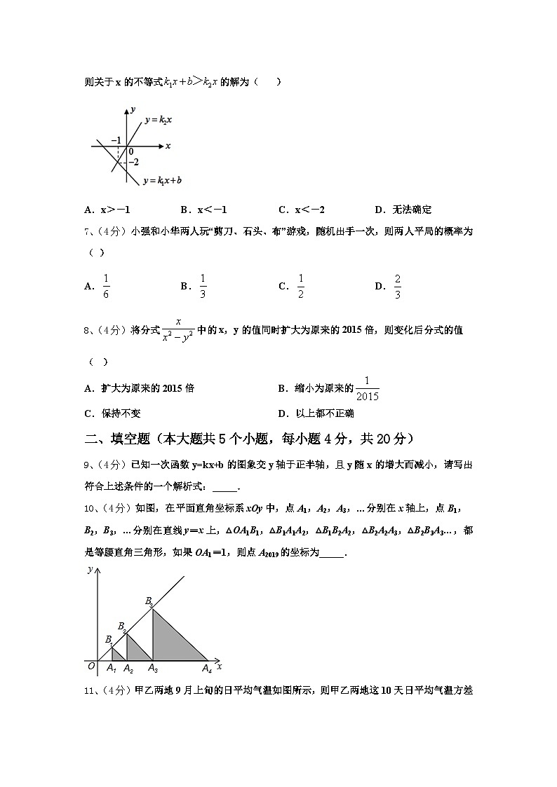 2024-2025学年云南省富宁县数学九上开学检测试题【含答案】第2页