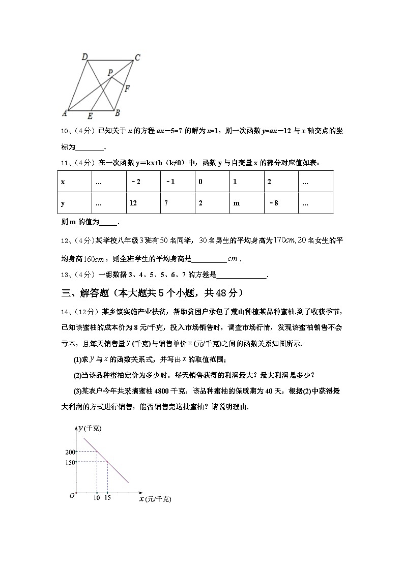 2024年广东省江门市培英初级中学九年级数学第一学期开学质量跟踪监视模拟试题【含答案】第3页
