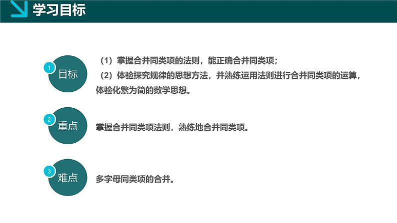 10.2合并同类项(同步课件)-2024-2025学年七年级数学上册同步精品课堂(沪教版2024)02