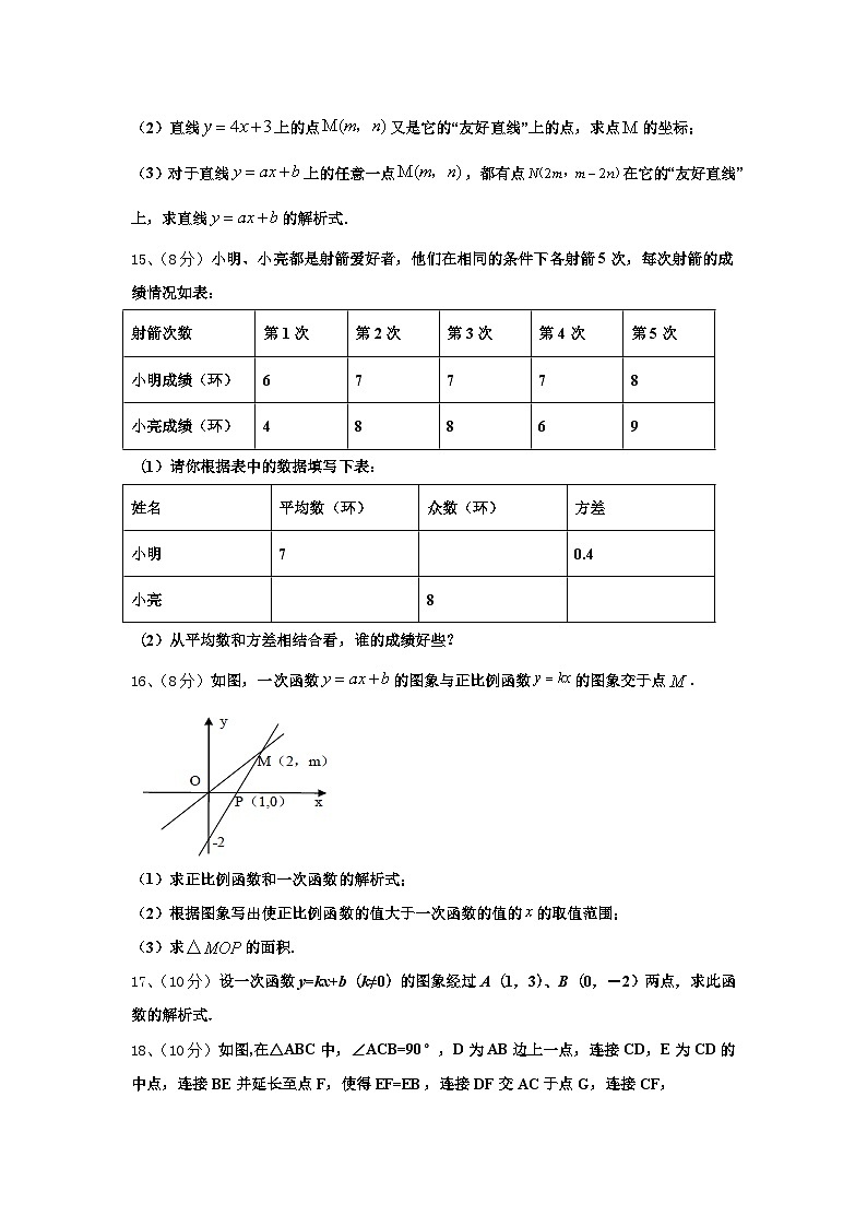 2024年河北省定州市数学九上开学质量检测试题【含答案】03
