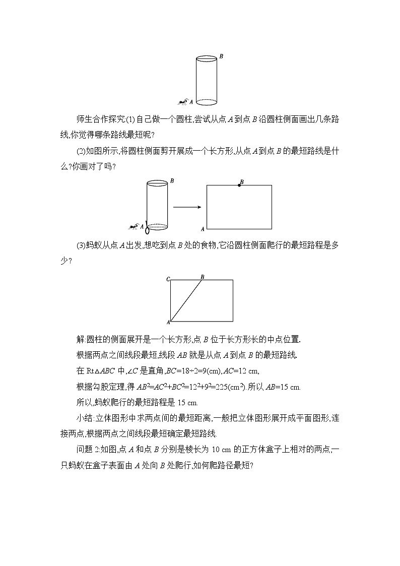 北師大版（2024）八年級(jí)數(shù)學(xué)上冊(cè)第一章勾股定理1.3勾股定理的應(yīng)用教案第2頁(yè)
